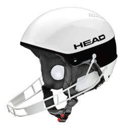 Head Stivot Youth SL + Chinguard -Speciaalzaak Voor Ski-Uitrusting 320425 stivot sl white black front 2015