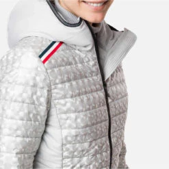 Rossignol Apparel W Cyrus Silver JKT -Speciaalzaak Voor Ski-Uitrusting w cyrus silver jkt rossignol apparel 146275